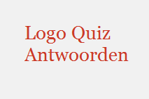Antwoorden Logo Quiz